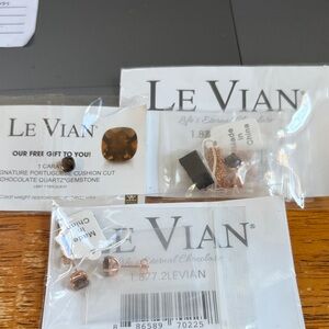 Levian Chocolate Quartz and Rose Gold Accent Set